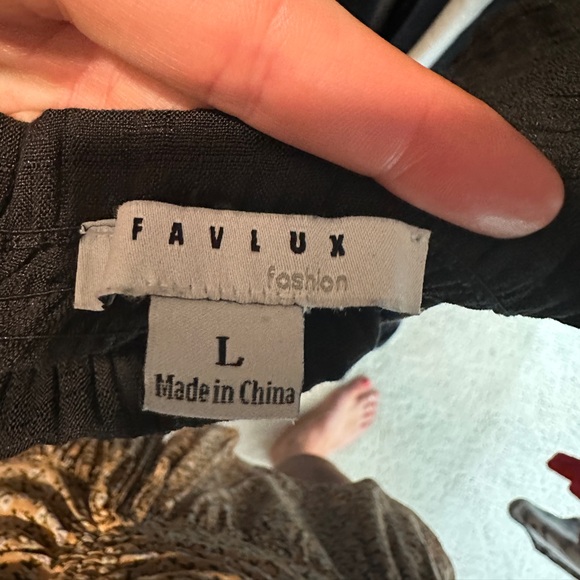 Favlux Black Puff Sleeve Square Neck Mini Dress | Size L - Picture 13 of 13